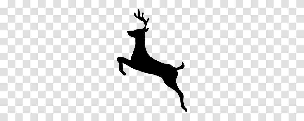 Deer Animals, Outdoors, Nature, Silhouette Transparent Png