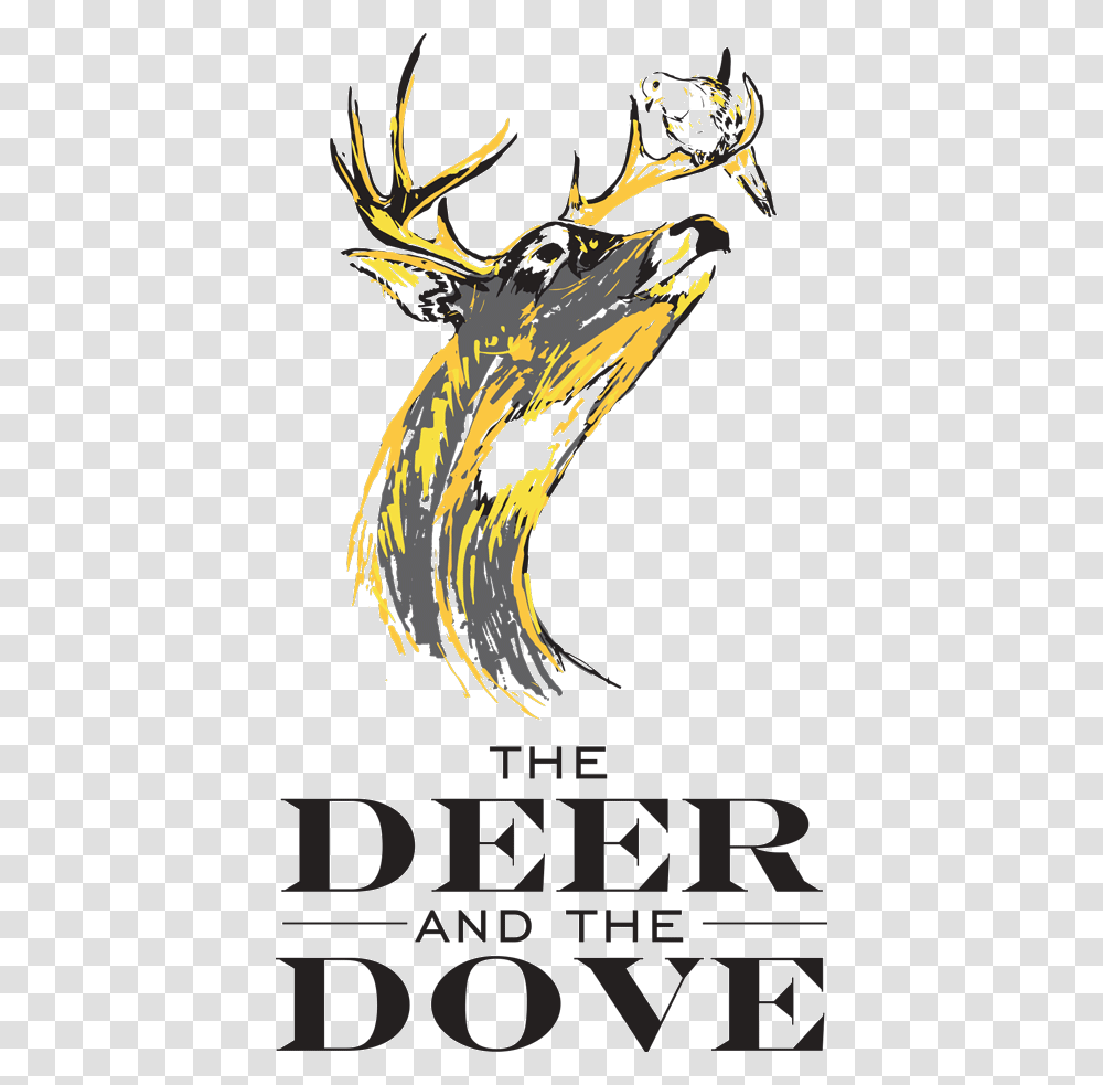 Deer And Dove Poster, Outdoors, Drawing Transparent Png