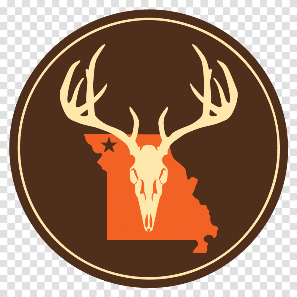 Deer, Antler, Emblem Transparent Png