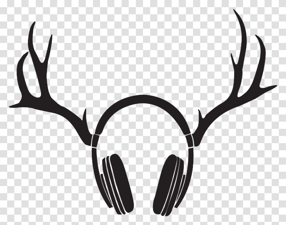 Deer Antlers Clipart Black And White Cfur Fm, Electronics, Scissors, Blade, Weapon Transparent Png