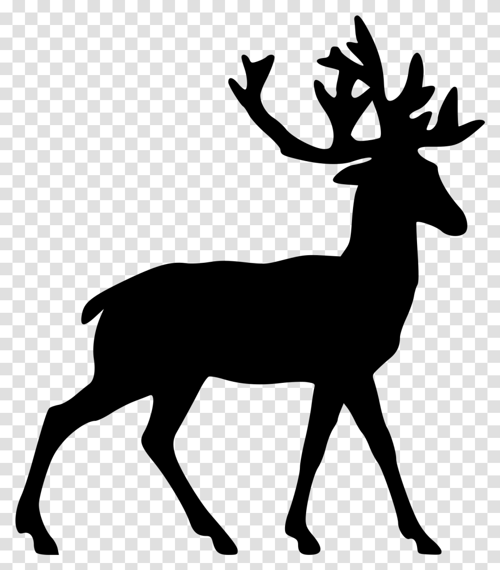 Deer Black, Gray, World Of Warcraft Transparent Png