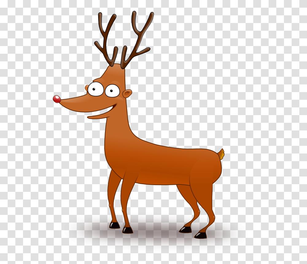 Deer Cartoon Clip Art, Animal, Mammal, Wildlife, Elk Transparent Png