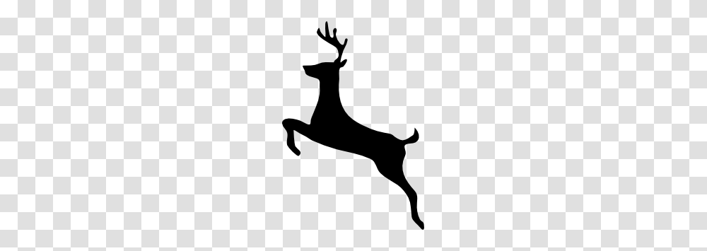 Deer Clip Art, Silhouette, Stencil, Mammal, Animal Transparent Png