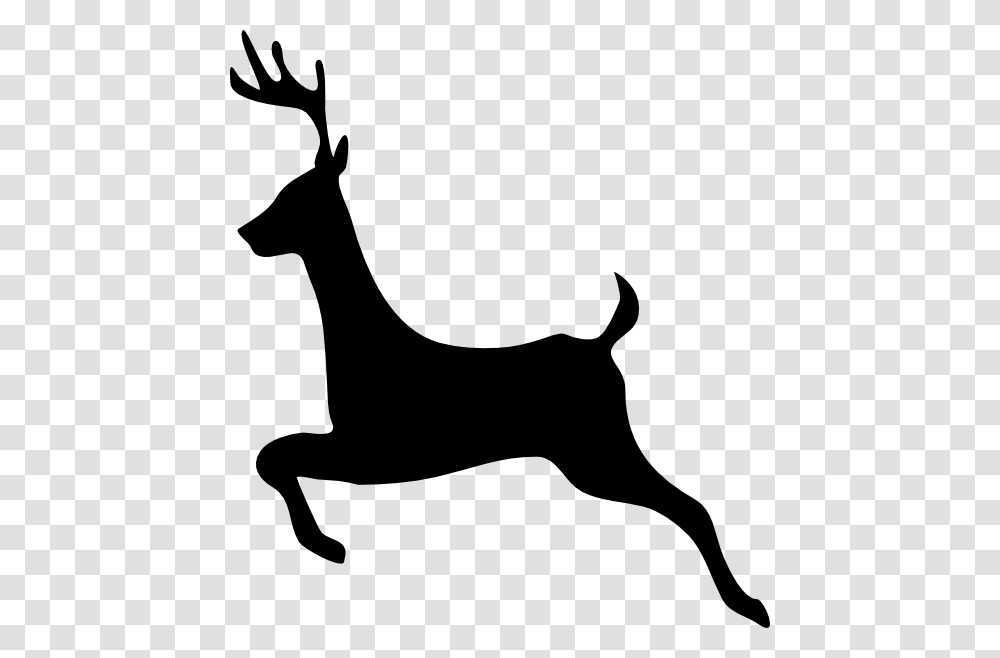 Deer Clip Art, Silhouette, Wildlife, Mammal, Animal Transparent Png