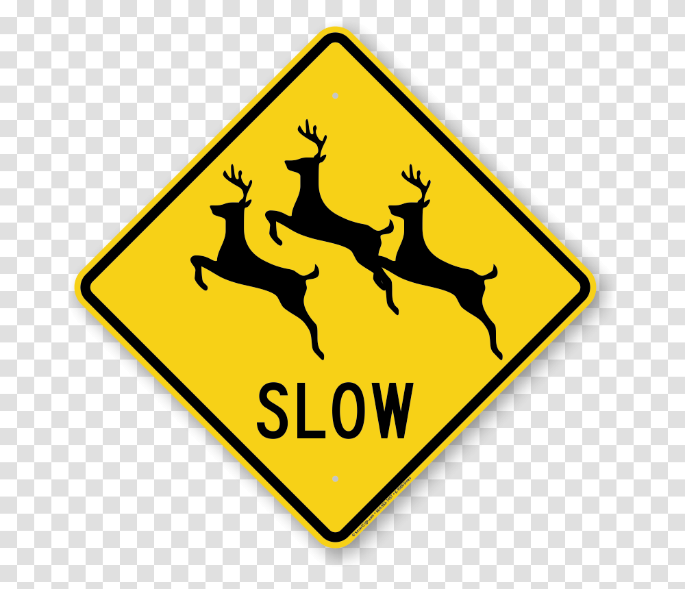 Deer Clip Art, Road Sign, Antelope, Wildlife Transparent Png