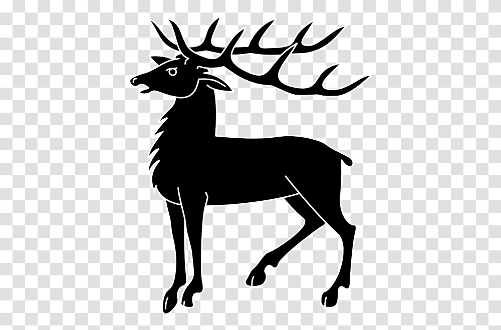 Deer Clipart Angry, Animal, Mammal, Stencil, Antelope Transparent Png