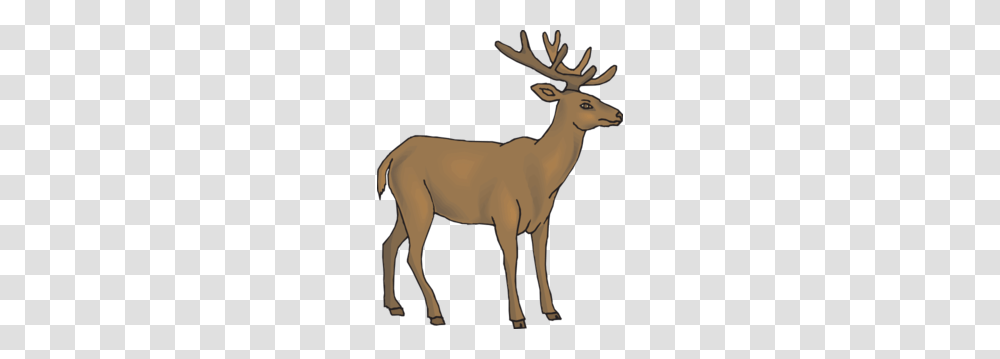 Deer Clipart Black And White, Antelope, Wildlife, Mammal, Animal Transparent Png