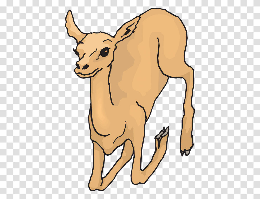 Deer Clipart Deer, Mammal, Animal, Antelope, Wildlife Transparent Png