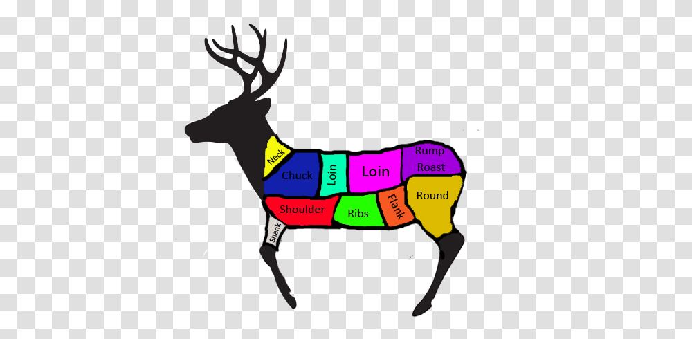 Deer Clipart Deer Meat, Elk, Wildlife, Mammal, Animal Transparent Png