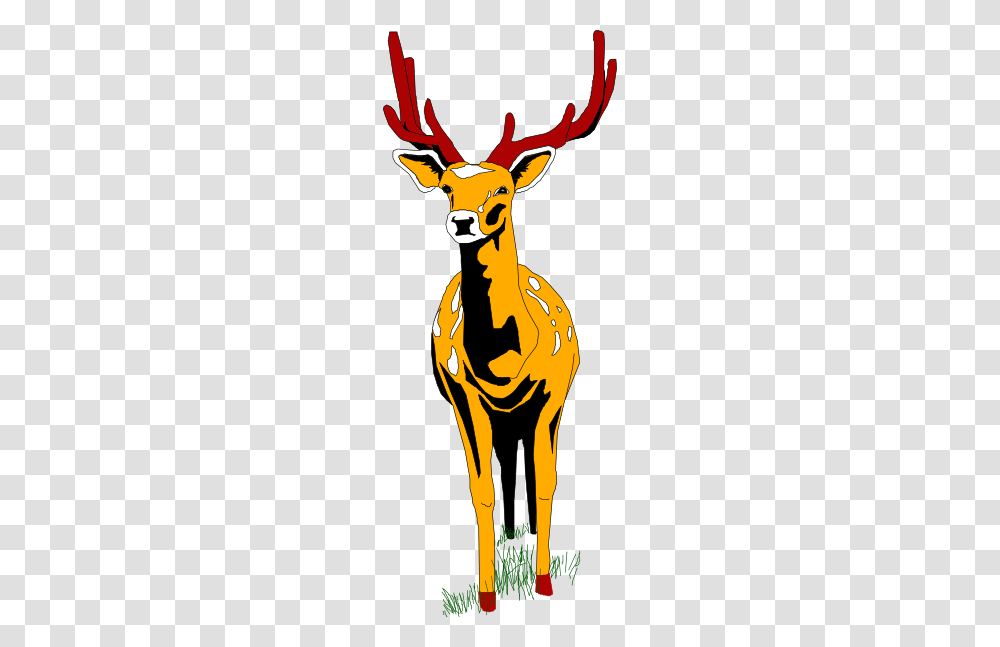 Deer Clipart Front, Mammal, Animal, Wildlife, Gazelle Transparent Png