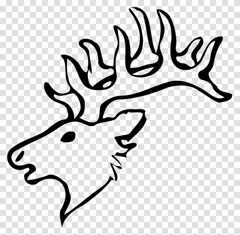 Deer Clipart Traceable, Gray, World Of Warcraft Transparent Png