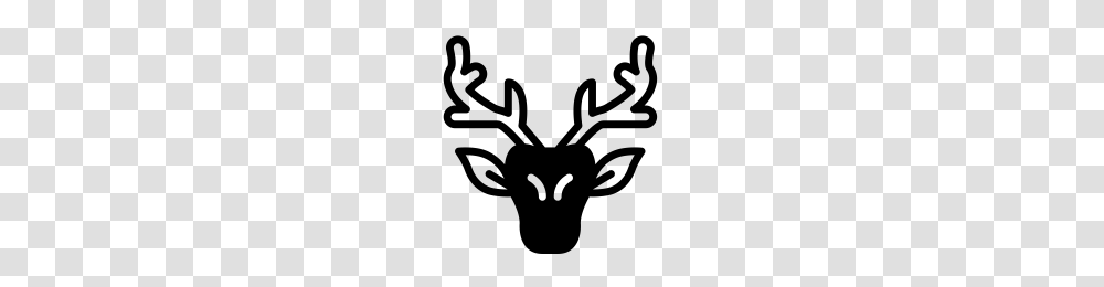 Deer Head Icons Noun Project, Gray, World Of Warcraft Transparent Png