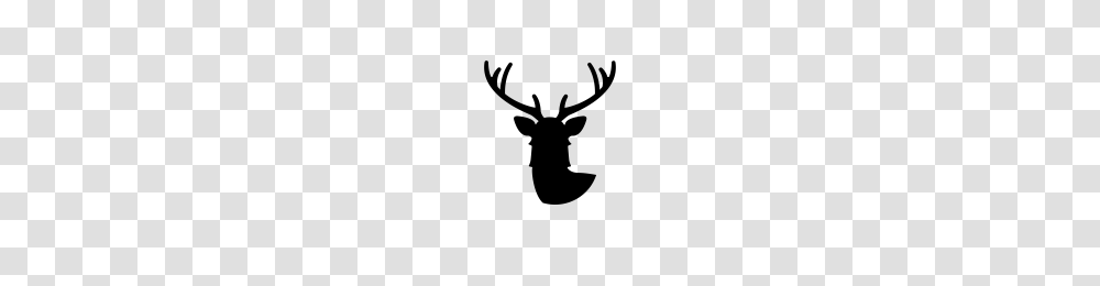 Deer Head Icons Noun Project, Gray, World Of Warcraft Transparent Png