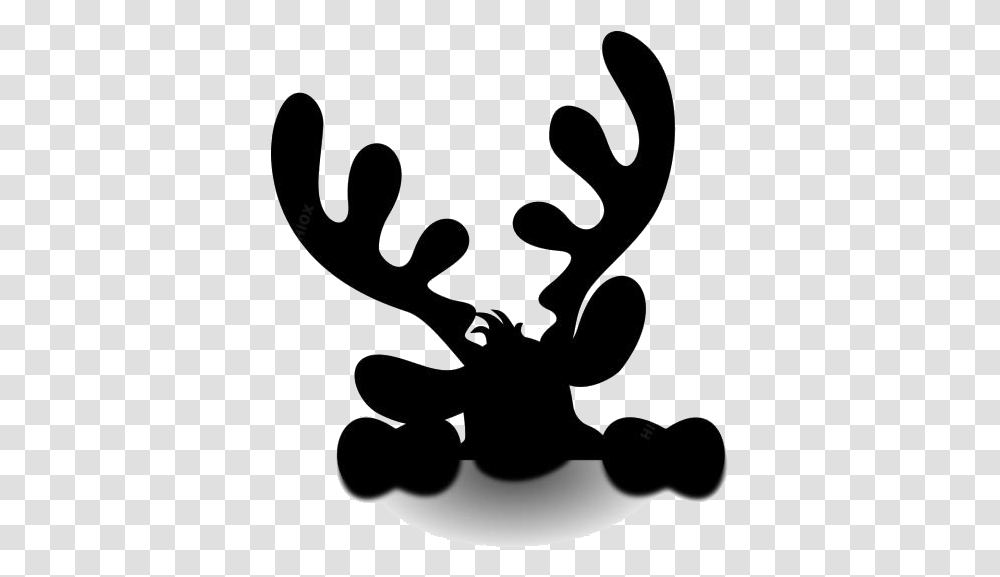 Deer Head Images Christmas Wall Stickers Printable Free, Silhouette, Smoke Pipe, Face Transparent Png
