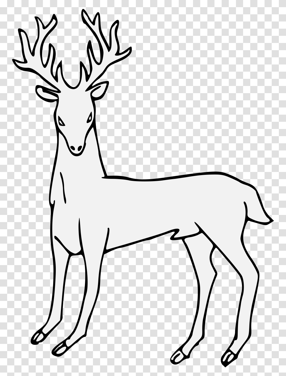 Deer Head Reindeer, Mammal, Animal, Wildlife, Horse Transparent Png