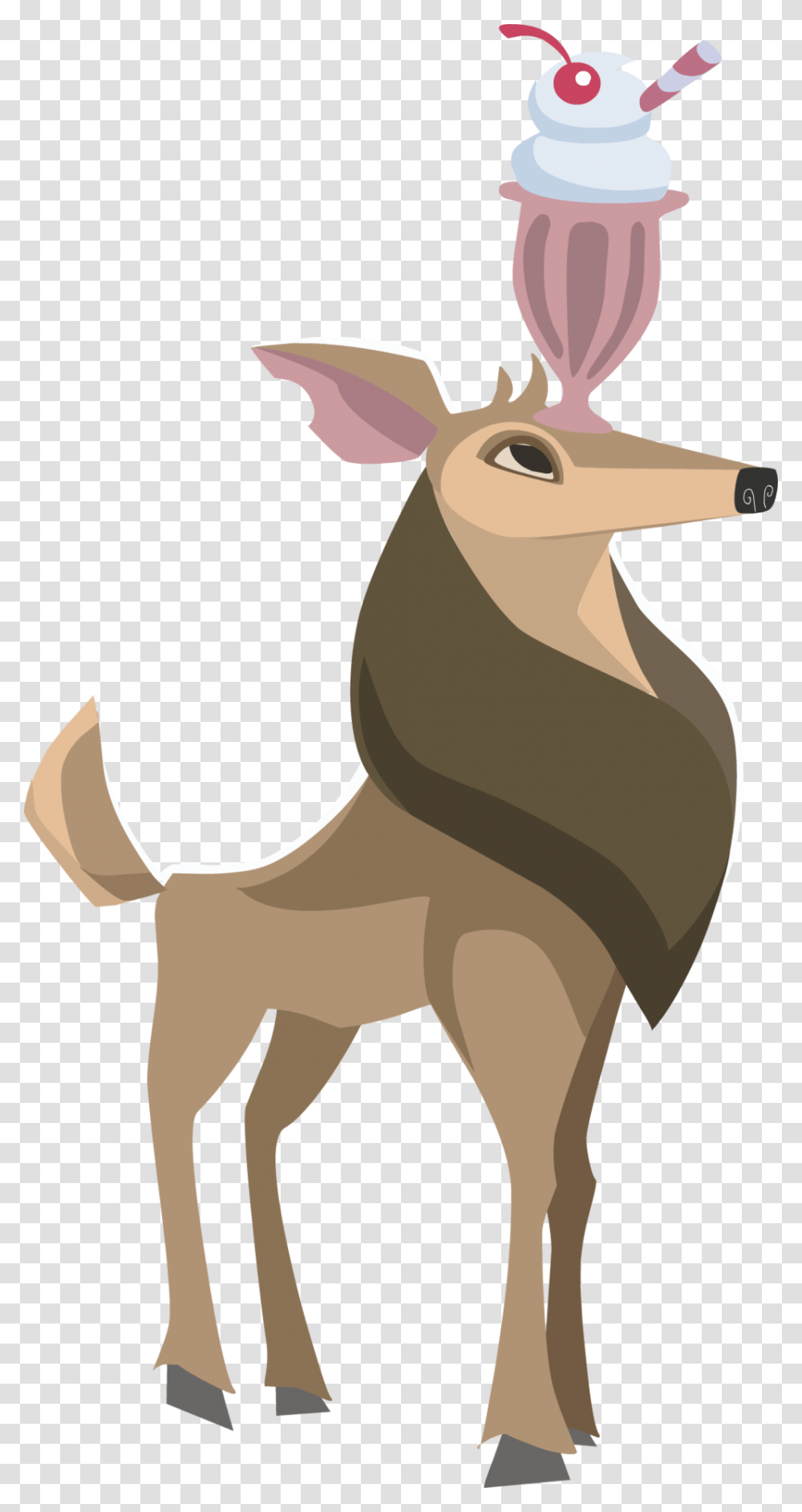 Deer, Mammal, Animal, Wildlife, Antelope Transparent Png
