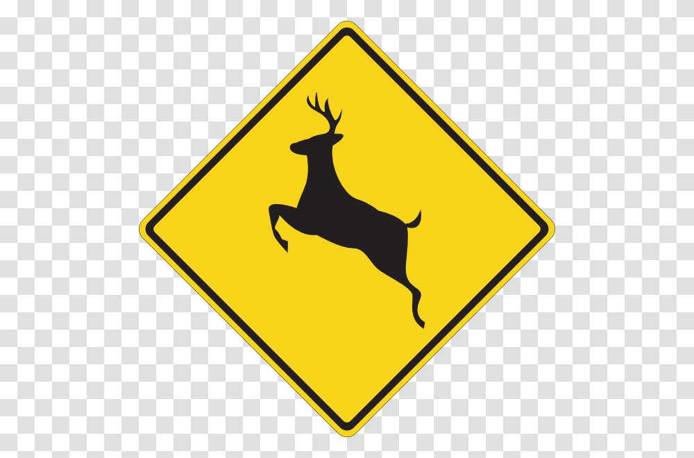 Deer Printable Clipart, Road Sign, Stopsign Transparent Png