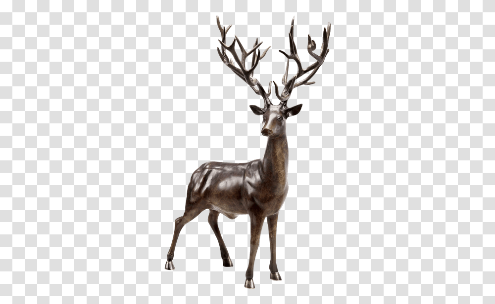 Deer Sculpture, Antelope, Wildlife, Mammal, Animal Transparent Png