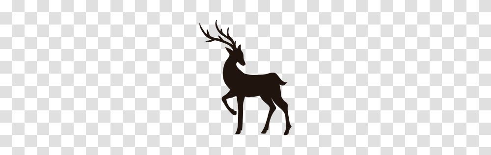 Deer Silhouette, Animal, Mammal, Wildlife, Horse Transparent Png