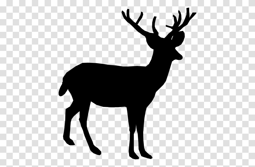 Deer Silhouette Deer Silhouette Clip Art, Wildlife, Mammal, Animal, Elk Transparent Png