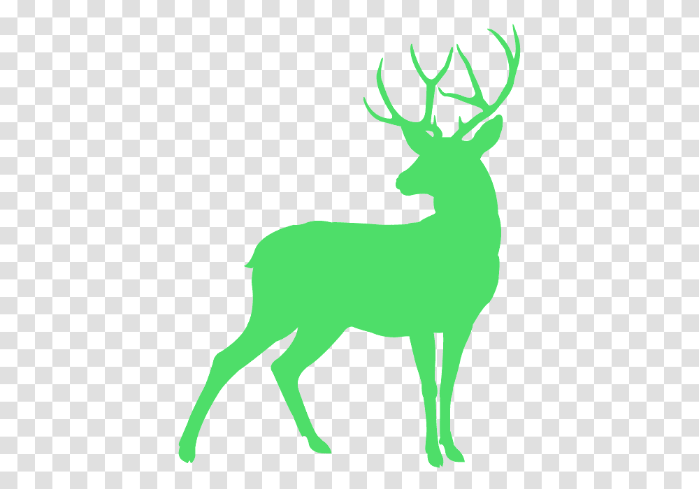 Deer Silhouette, Wildlife, Mammal, Animal, Elk Transparent Png