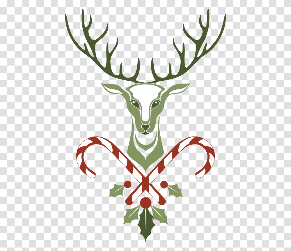 Deer Wall Decal Christmas Sticker Christmas Day, Antler, Emblem, Poster Transparent Png