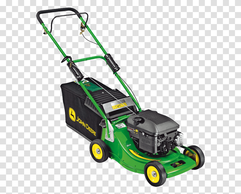 Deere Commercial Push Mower, Lawn Mower, Tool, Spoke, Machine Transparent Png