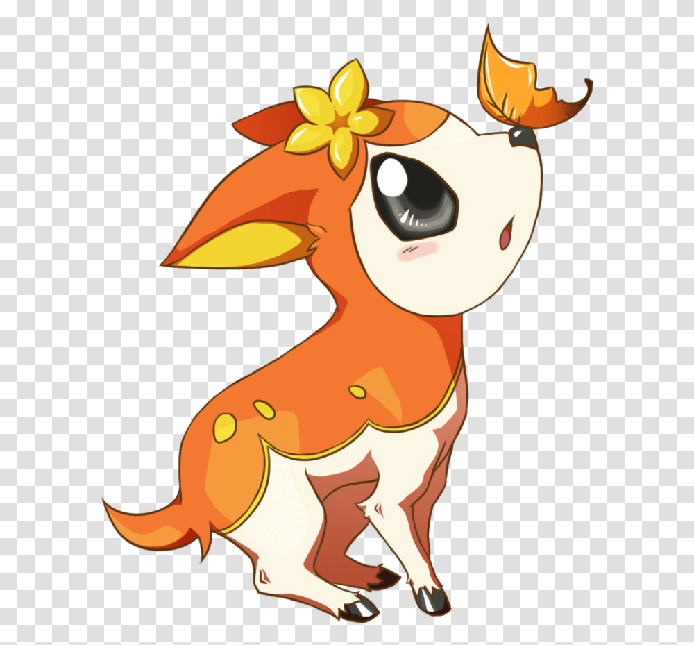 Deerling Banner Cute Pokemon, Mammal, Animal, Wildlife, Cow Transparent Png