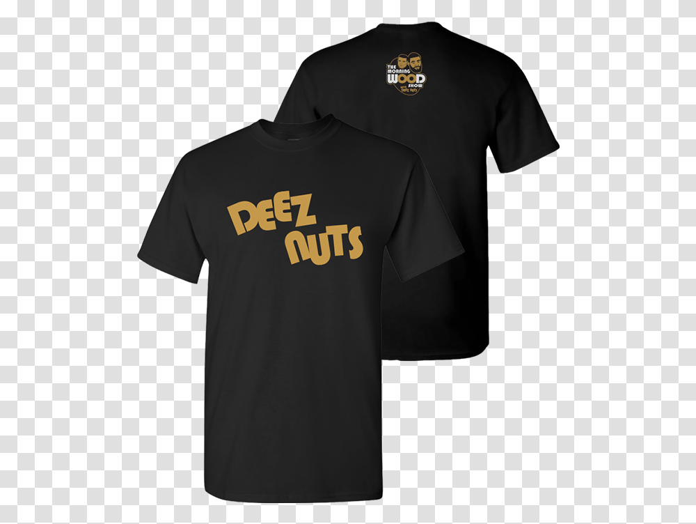 Deez Nuts Chest Logo T Shirt, Apparel, T-Shirt, Person Transparent Png
