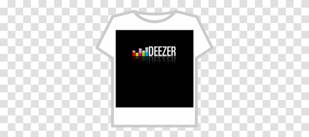 Deezercom Shirt Roblox Deezer, Clothing, Apparel, T-Shirt, Business Card Transparent Png