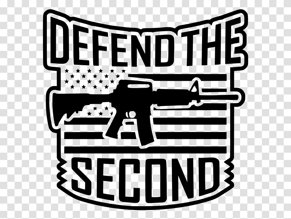 Defend The Second Amendment Decal Gun Second Amendment Svg, Gray, World Of Warcraft Transparent Png