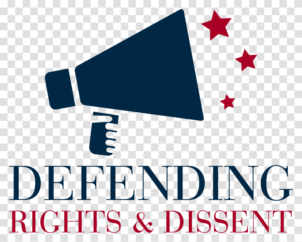 Defending Rights And Dissent Logo, Triangle, Star Symbol Transparent Png