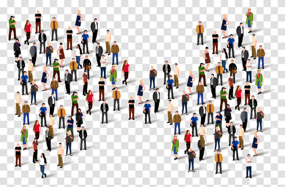Define And Understand Your Audience, Pedestrian, Person, People, Crowd Transparent Png