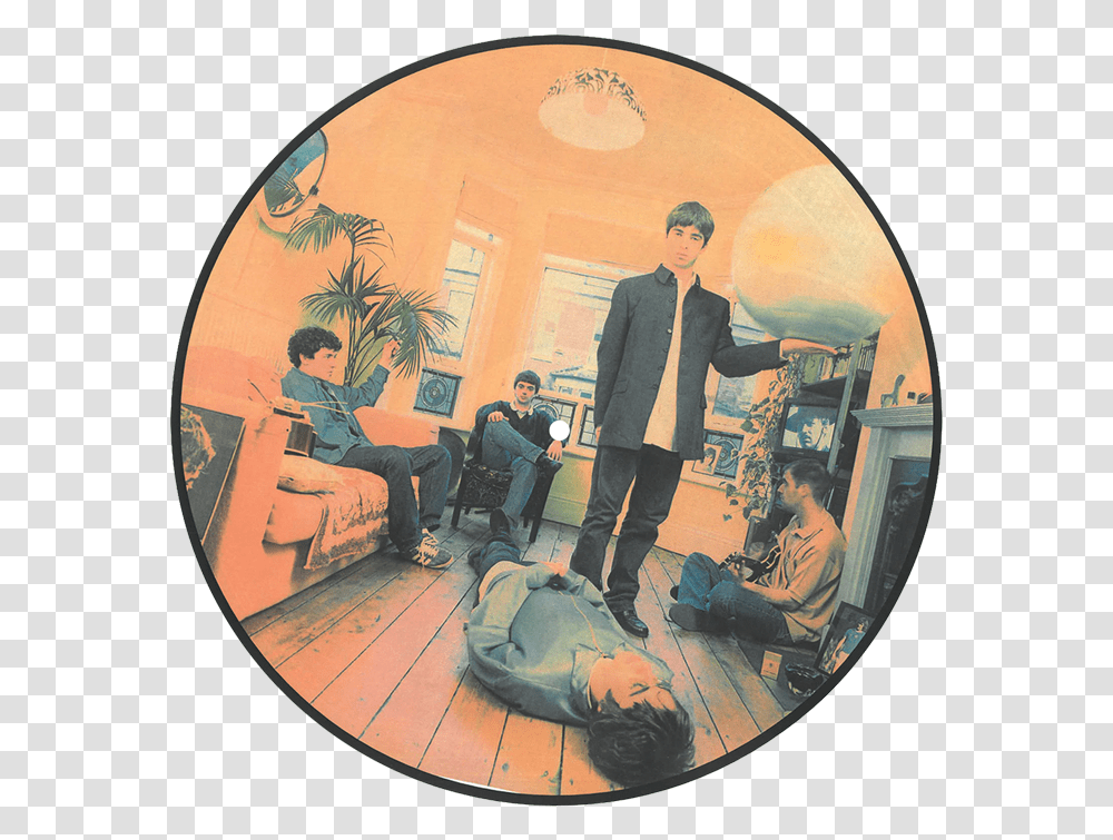 Definitely Maybe 25th Anniversary Vinyl, Person, Shoe, Chair Transparent Png