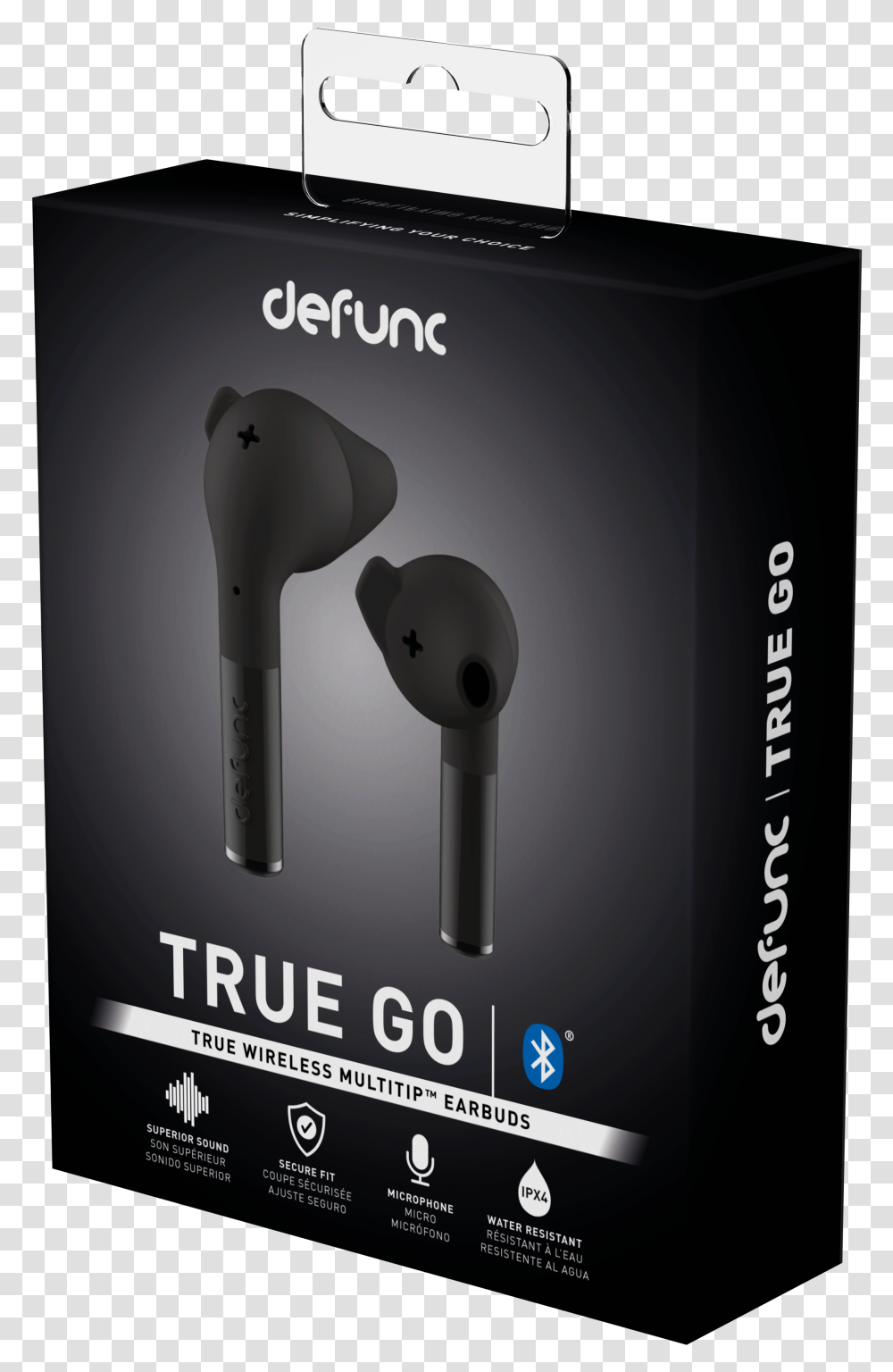 Defunc True Go True Wireless Earpods Defunc True Go Wireless Earbuds Transparent Png