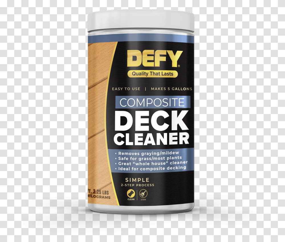Defy Composite Deck Cleaner Lager, Cosmetics, Beer, Alcohol, Beverage Transparent Png