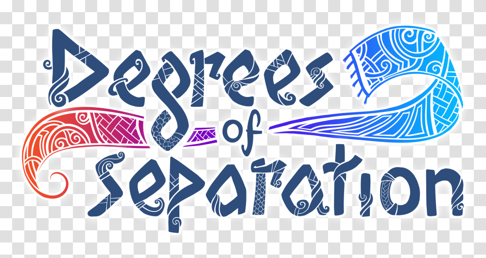 Degrees Of Separation Review Degrees Of Separation Logo, Text, Label, Alphabet, Art Transparent Png