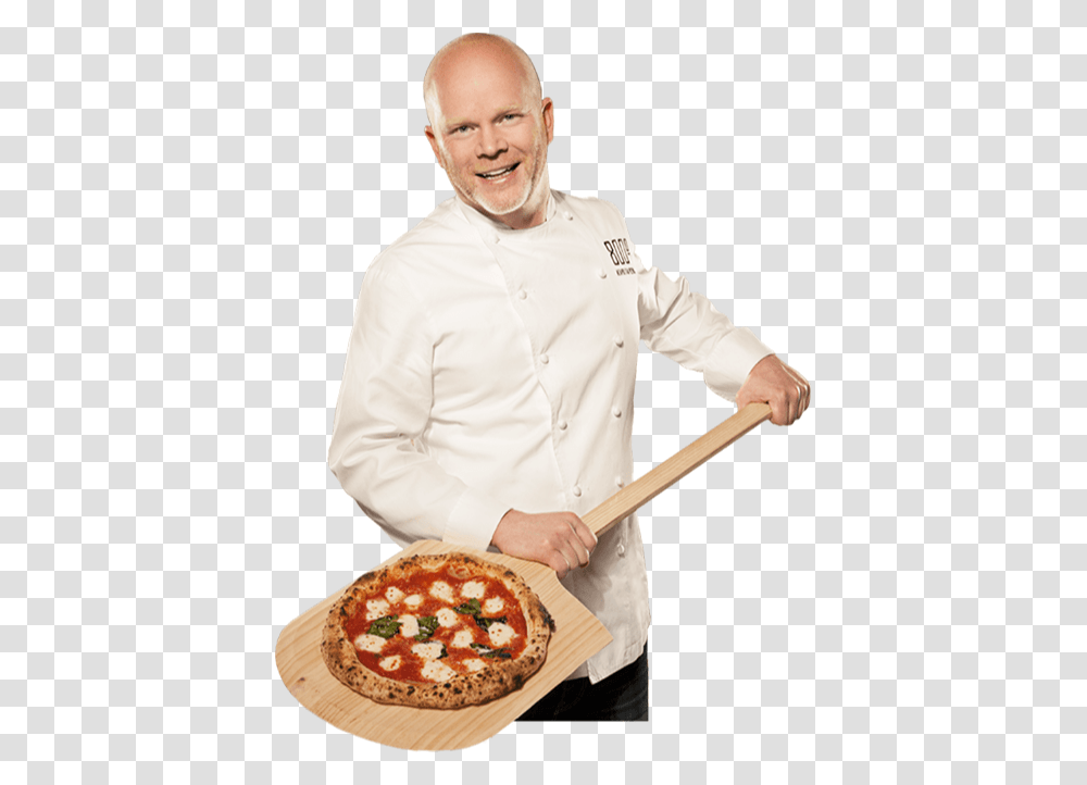 Degrees Pizza Launch In Dubai California Style Pizza, Chef, Person, Human, Food Transparent Png