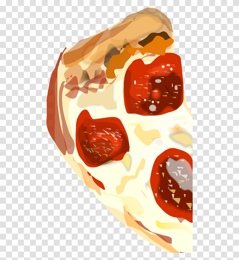 Degri Pizza Slice Svg Vector Clip Art Pizza Slice Clip Art, Ketchup, Food, Sliced Transparent Png