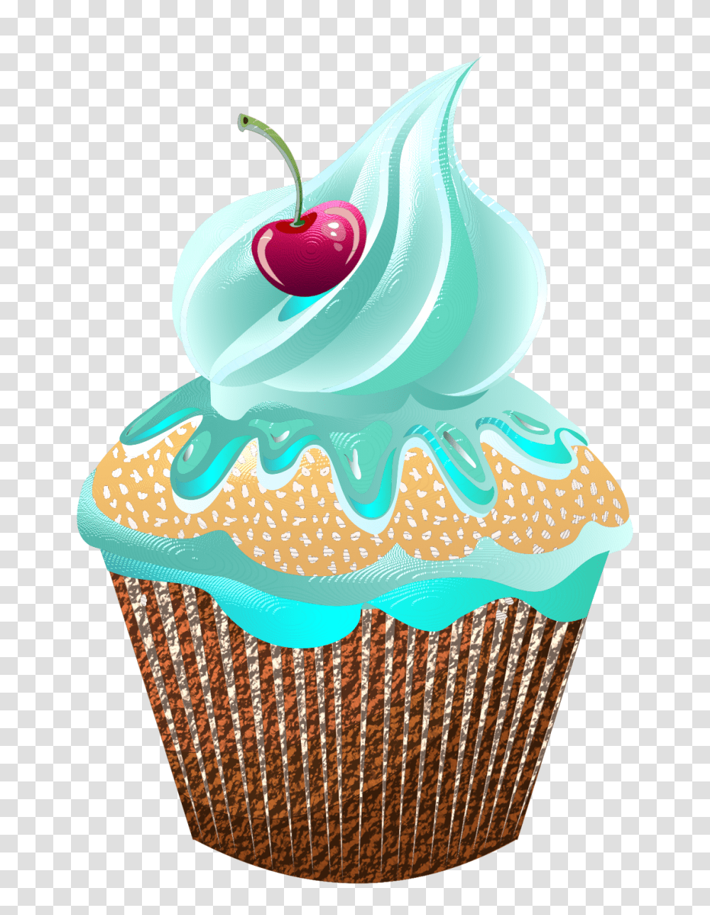 Dekopaj Cupcakes Cupcake, Cream, Dessert, Food, Creme Transparent Png