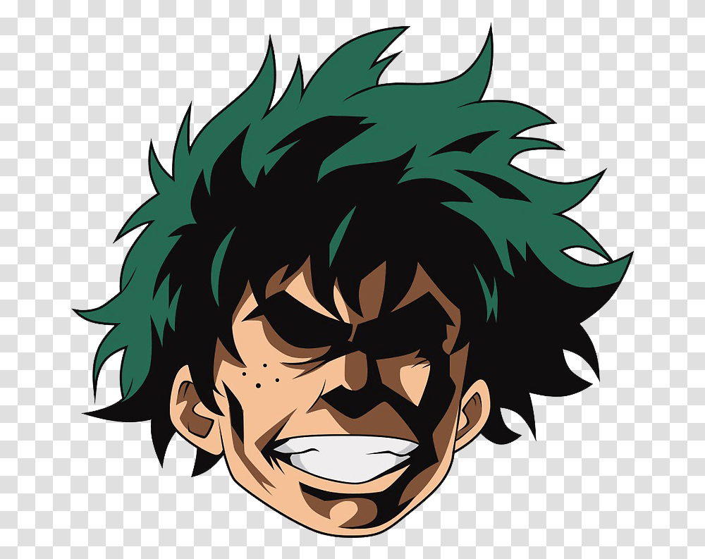 Deku, Face, Painting Transparent Png