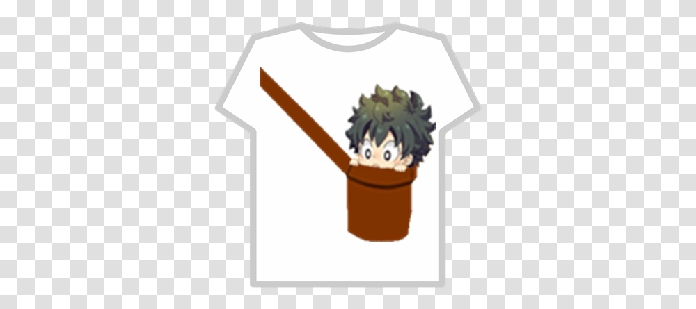 Deku Inabag Roblox Roblox Jojo Moody Blues Shirt, Clothing, Symbol, Word, Sleeve Transparent Png