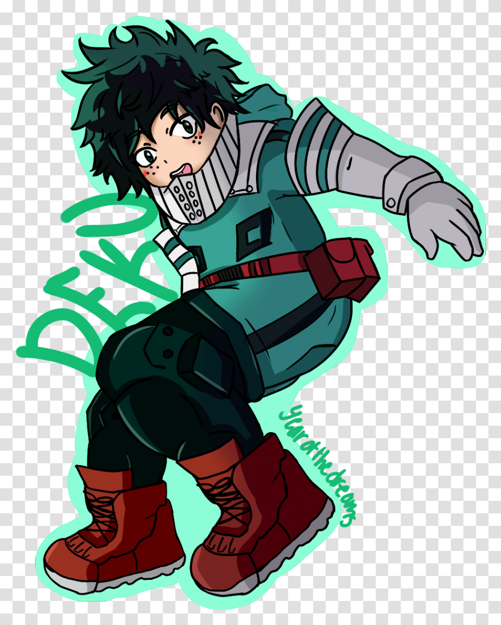 Deku, Person, Comics, Book Transparent Png