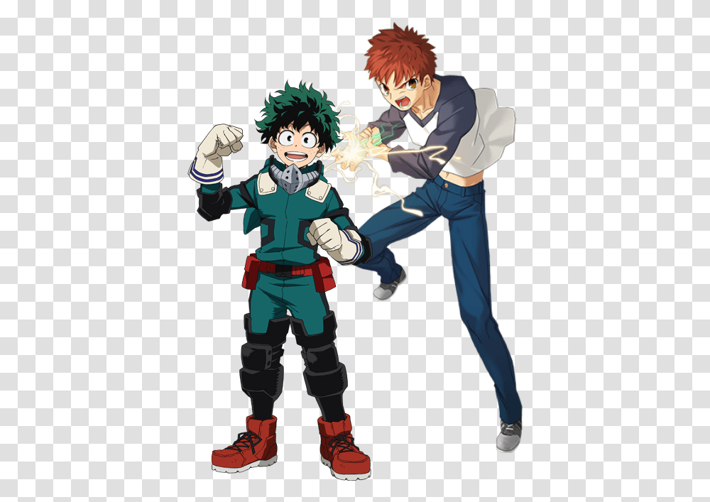 Deku Season 2 Costume, Person, Comics, Book, Manga Transparent Png