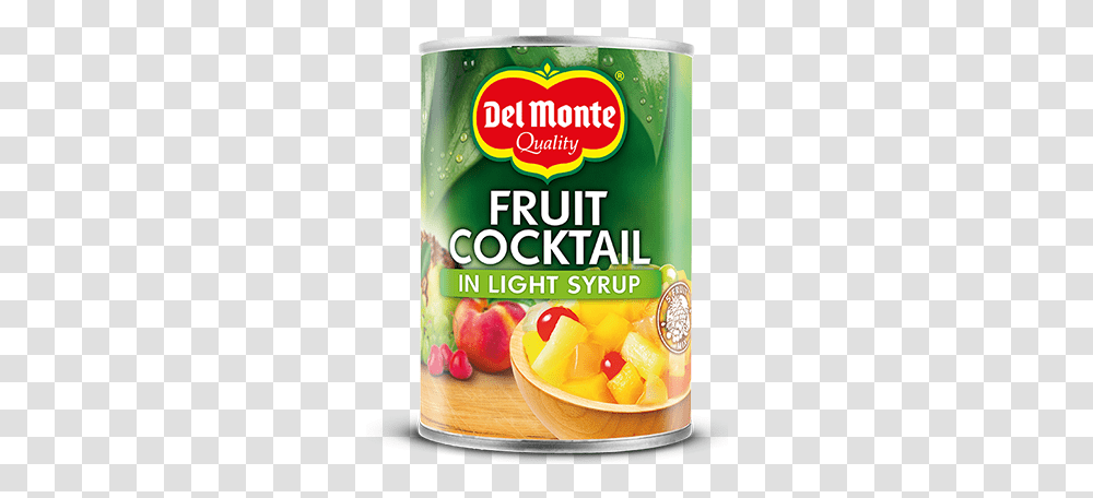 Del Monte Europe Prepared Fruits Fruit Cocktail In Light Cocktail Fruit, Plant, Food, Peach, Jelly Transparent Png
