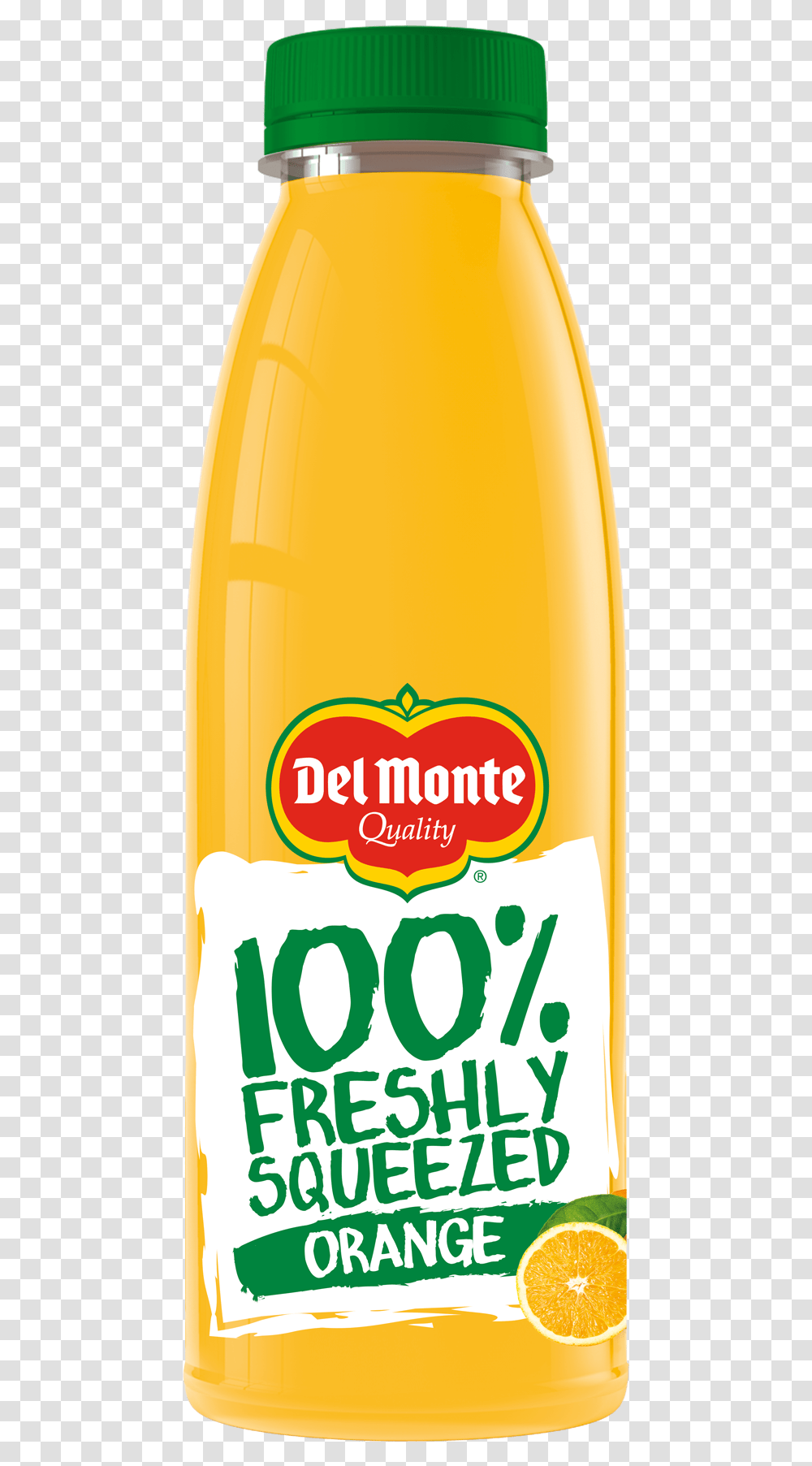 Del Monte Fresh Juice, Beverage, Drink, Bottle, Orange Juice Transparent Png