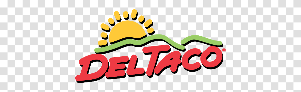 Del Taco Del Taco Logo, Text, Label, Plant, Alphabet Transparent Png