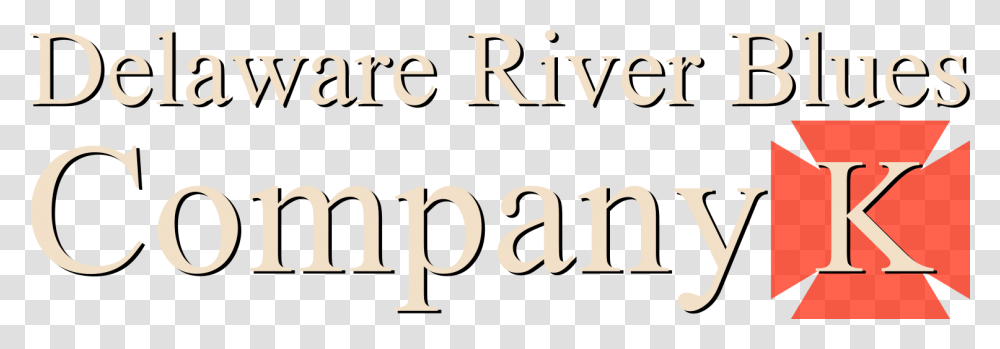 Delaware River Blues Company K Calligraphy, Number, Alphabet Transparent Png