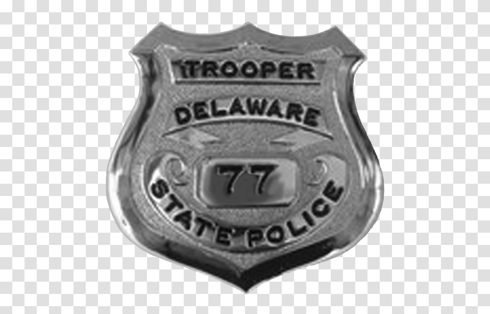 Delaware State Trooper Badge, Logo, Trademark, Helmet Transparent Png