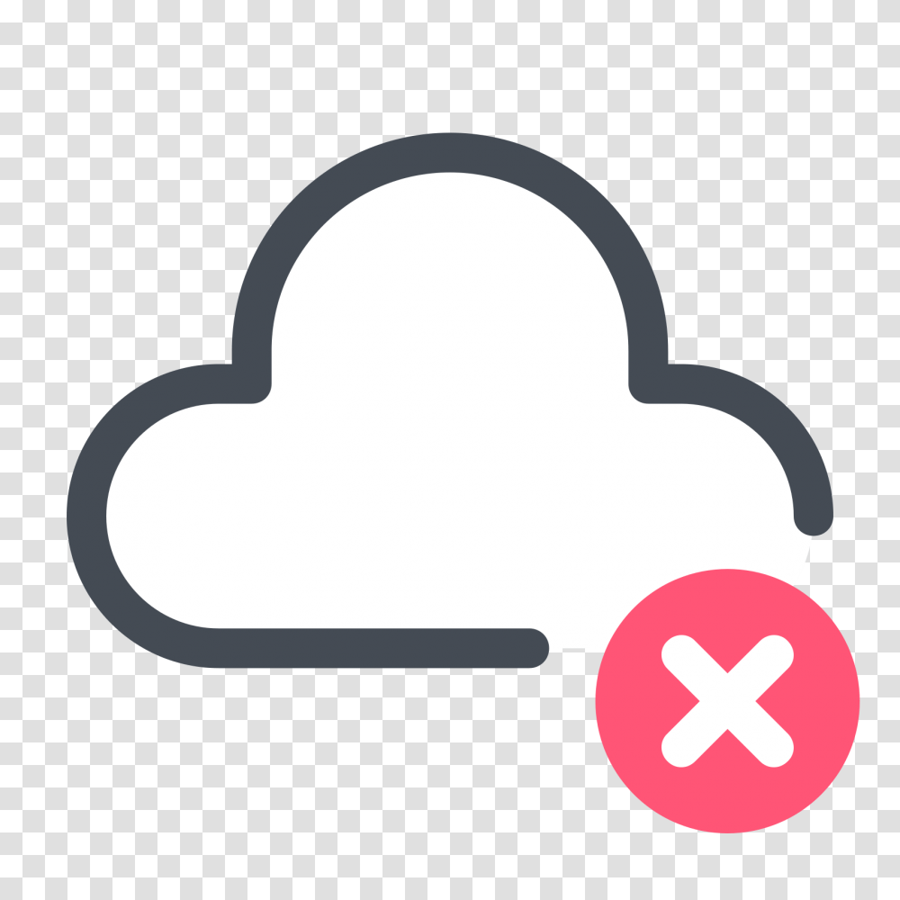 Delete From Cloud Icon, Cushion, Heart, Hammer, Tool Transparent Png